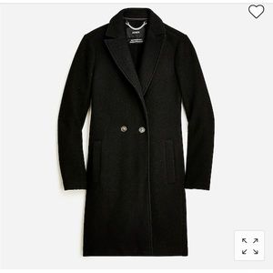 J Crew Daphne topcoat in Italian boiled wool size 00